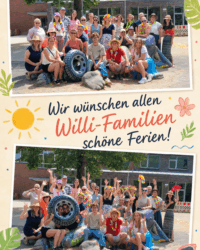 Ein Schuljahr voller gemeinsamer Momente – Wir wünschen allen Willi-Familien schöne Sommerferien!